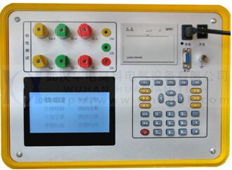 變壓器損耗參數測試儀面板布置